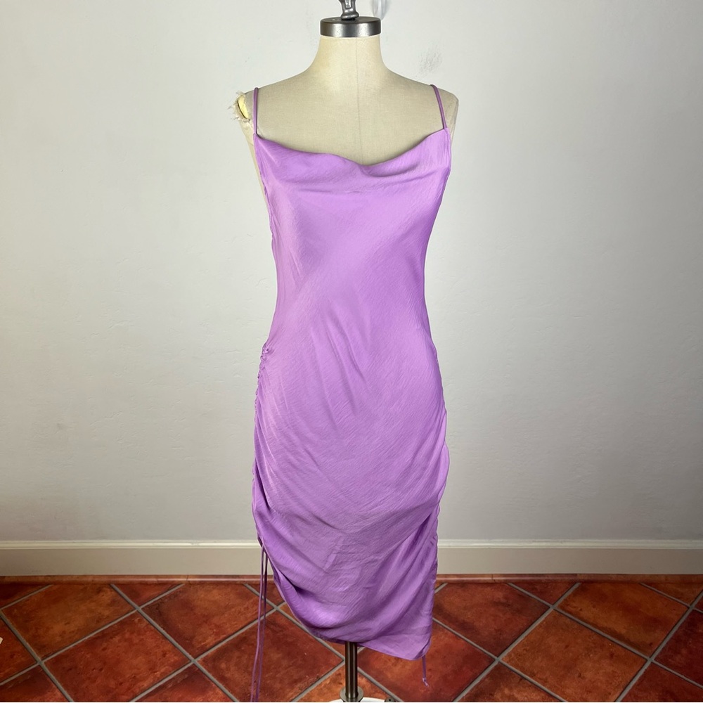 Free People Lilac Mini Dress